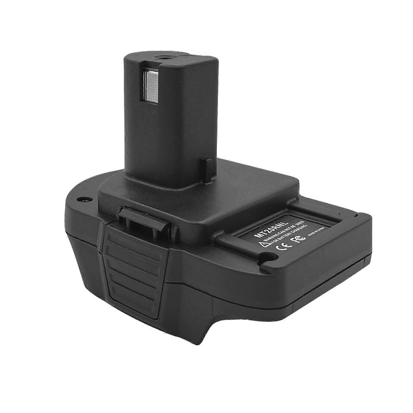 Battery Converter Adapter Replacement for Converting Dewalt / Milwaukee 18V-20V Lithium Battery to Ryobi 18V Power Tools