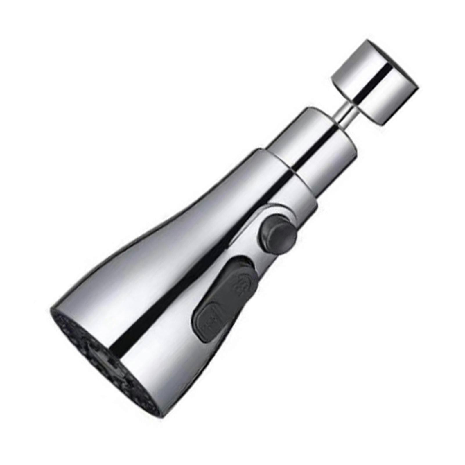 360 Degree Swivel Sink Faucet Aerator 3 Modes Water Saving Faucet Nozzle Adapter