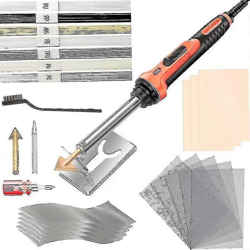 100w , 2-in-1 Kit With Sing Iron Tips 56pcs Rods,for Bumper,da