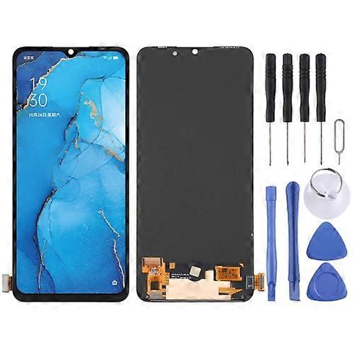 ORIG AMOLED Material LCD Screen and Digitizer Full Assembly for OPPO Reno3 CPH2043 / A91/ PCPM00 / CPH2001 / CPH2021 / F15 / CPH2001 / Find X2 Lite / 