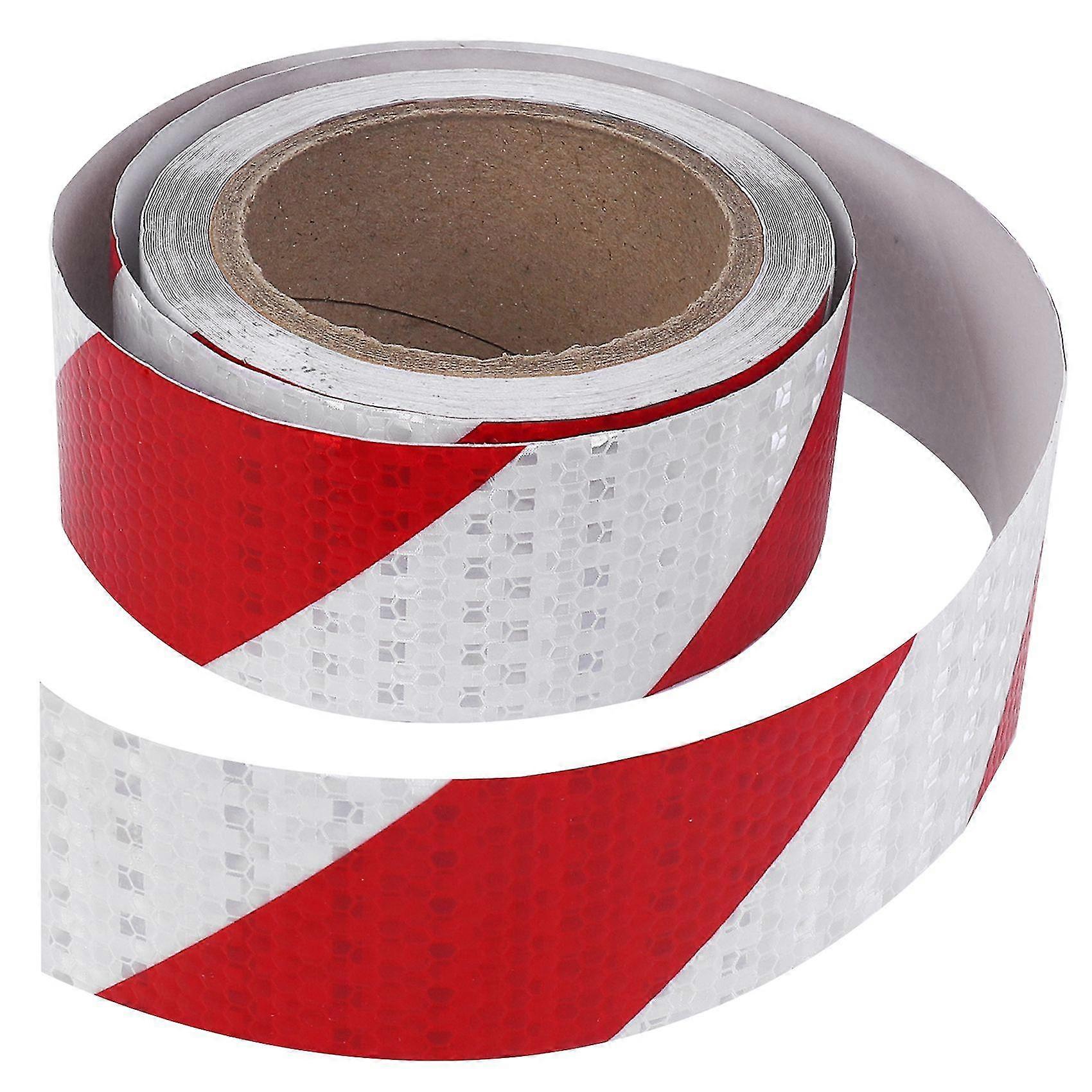 10m X 5cm Safety Warning Tape Reflective Tape Adhesive Tape Reflective Strip Reflective Stickers Co