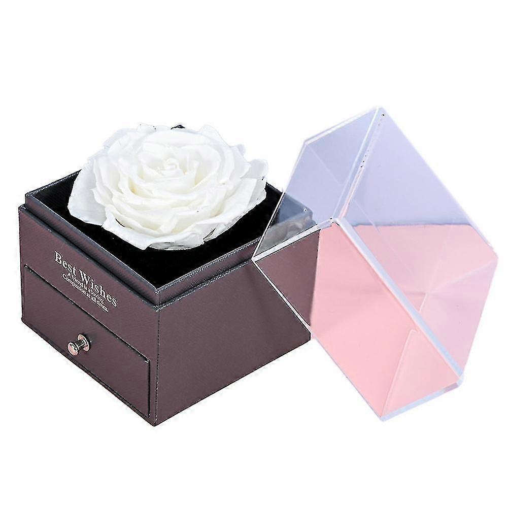 Natural Compatible Withever Rose Jewelry Box Valentine's Christmas Gifts,f