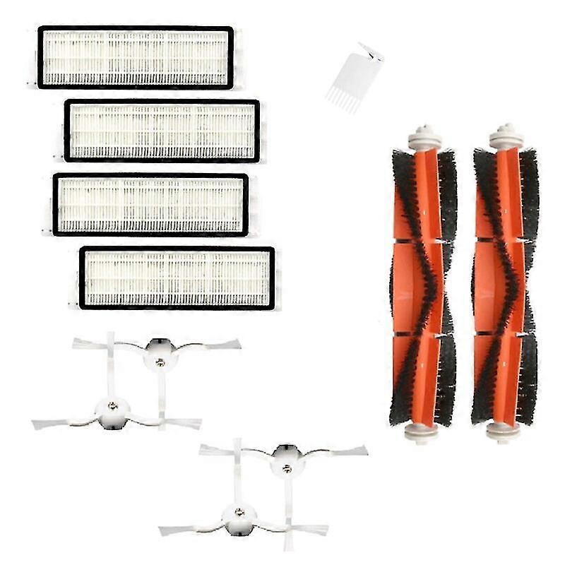 Hepa Filter + Side Brush + Main Brush For Xiaomi Vacuum For Roborock S1 S2 S50 Robot Vacuum Cleaner Parts Accessories