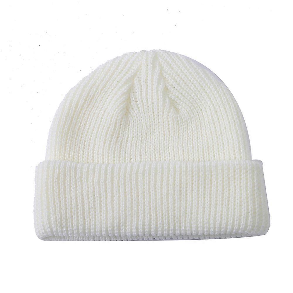 Winter Hats Wool Knit Hats Warm Baggy Cap