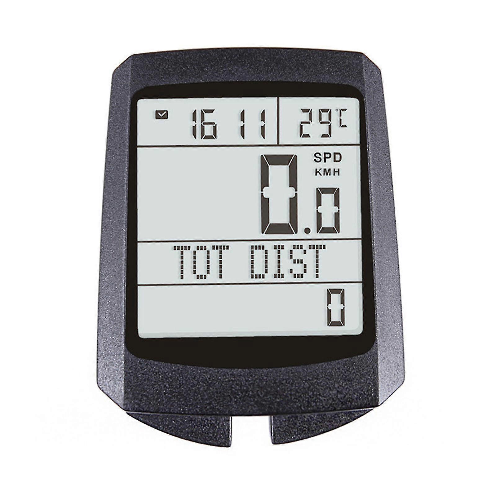 Waterproof Bicycle Computer Wireless Mtb Bike Odometer Stopwatch Speedometer