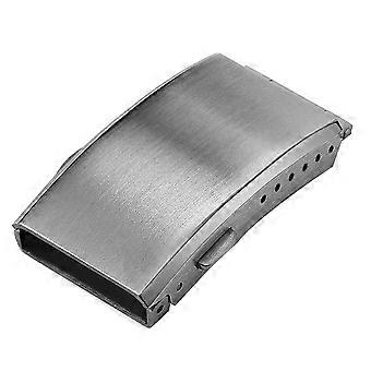 Watch Le Fold Safety Milled Clasp Replacement Less Steel Watch Clasp , 22mm