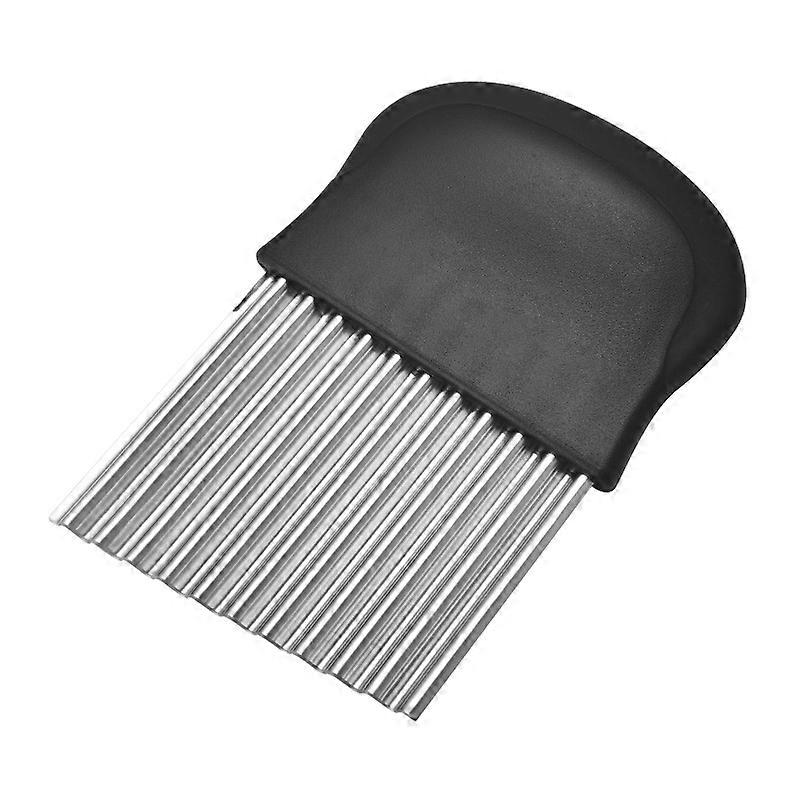 Stainless Steel Potato Wavy Cutter Chopper