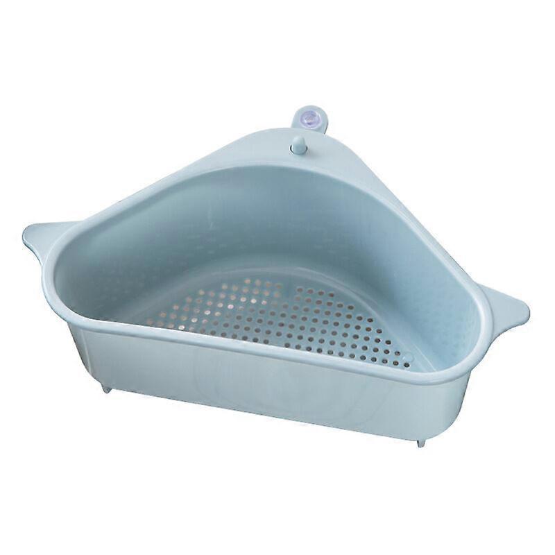 Sink Sponge Holder, Multifunctional Kitchen Side Sink Strainer Durable Eco-Friendly Solid Soap Box Organizer for Kitchen