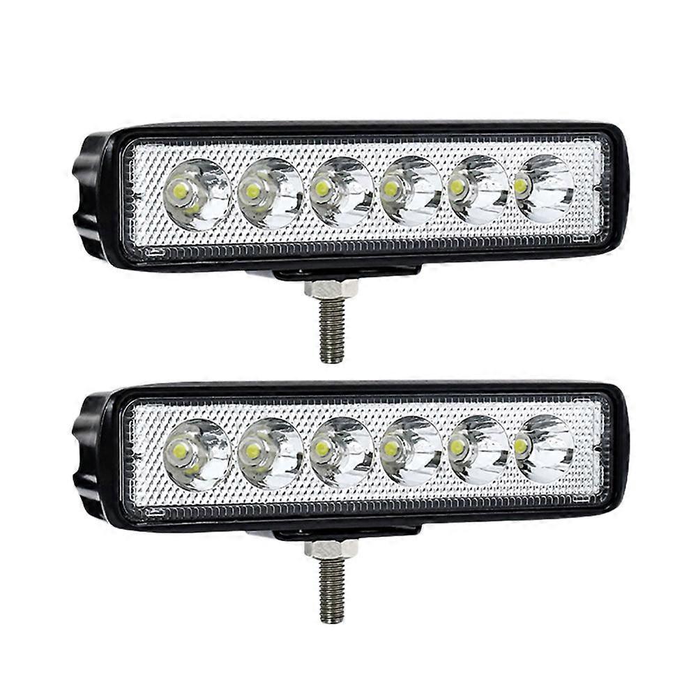 6 led אור עבודה לרכב 30w led פנס קדמי גבוה מואר זרקור רכב שטח נהיגה משאית נהיגה ערפל פנסים קדמיים DRL מנורת נהיגה