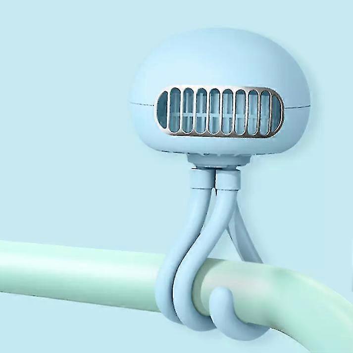 2000/4000ma Leafless Multifunctional Mute Portable Cordless Usb Rechargeable Handheld Jellyfish Stroller Portable Fan NIUNIU