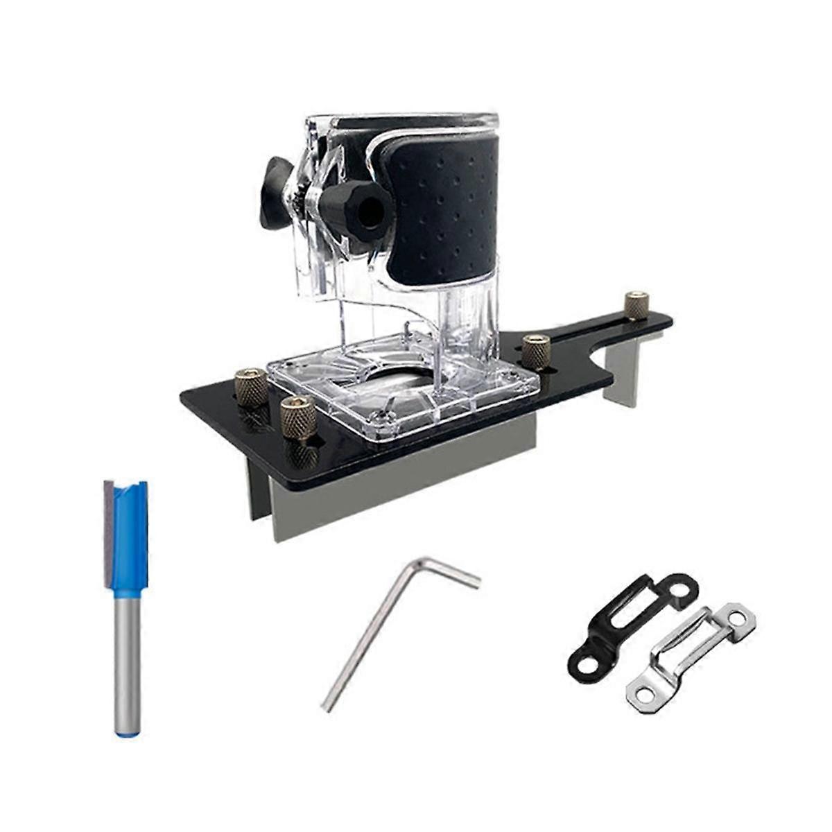 Slot Moulds for Woodworking, Wood Milling Groove Locator, Multi-Functional Woodworking Trimming Mac