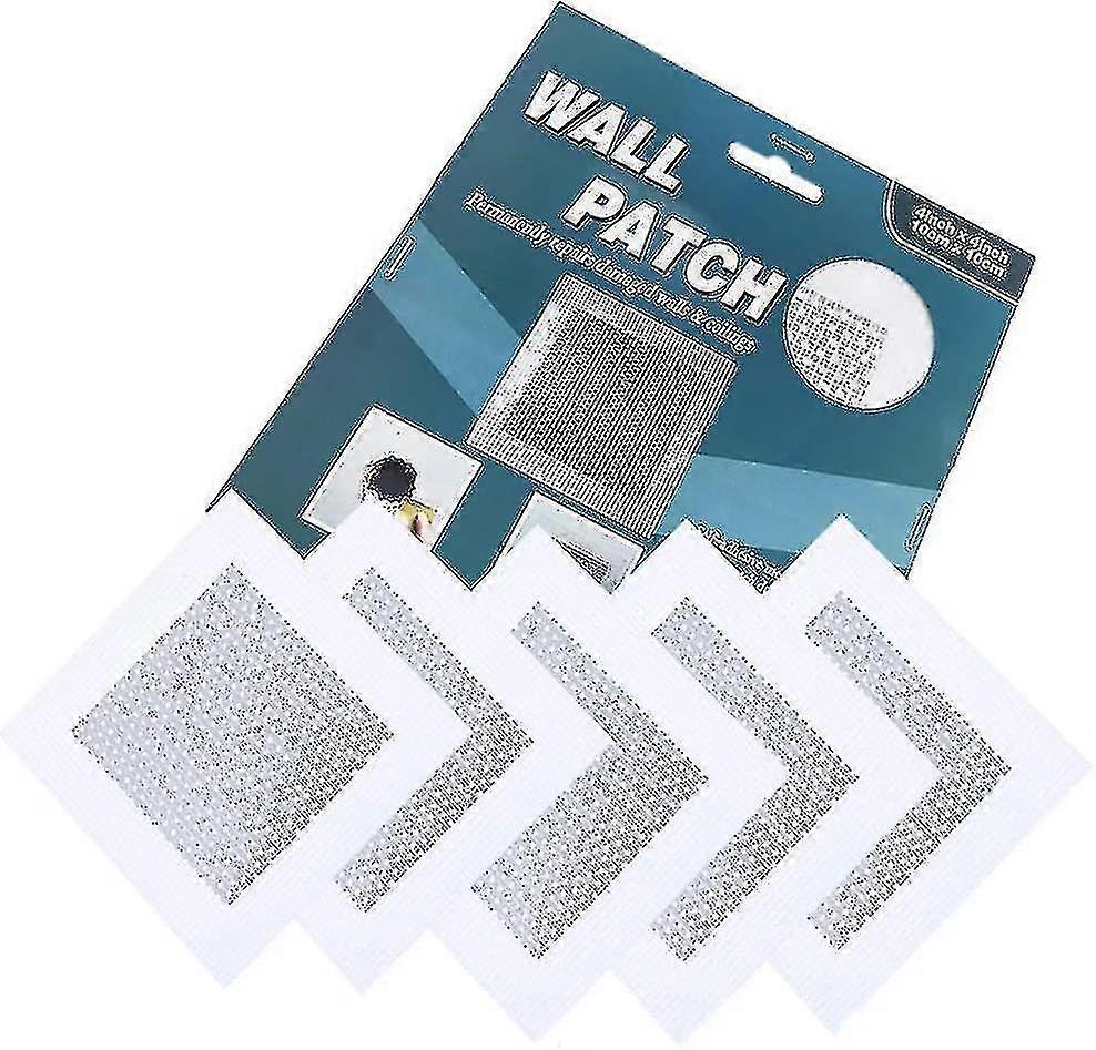 Drywall Repair Kit Patch Aluminum Self Adhesive Wall Hole Repair Kit Self Adhesive Fiberglass Patch Cover