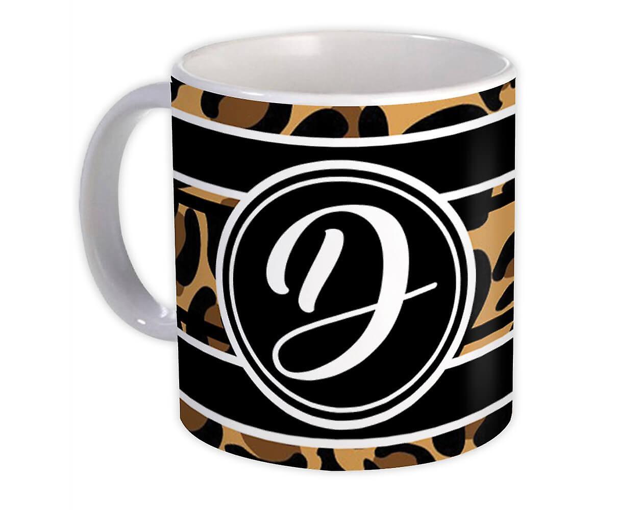 Lahjamuki: Monogrammi D-kirjain Eläimet