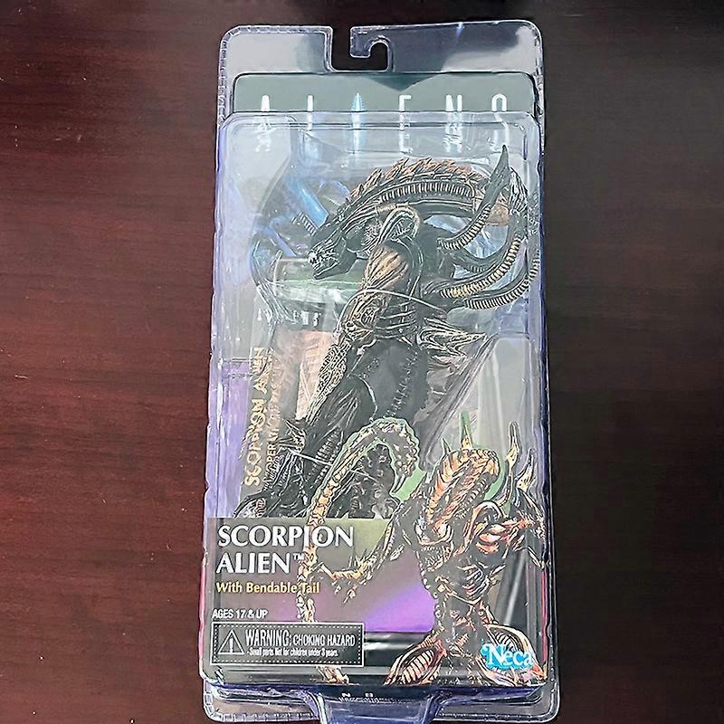NECA Scorpion Snake Alien Figure Aliens VS Predator 13th Lineup Sgt Apone Snake Action Figures Toy Christmas Birthday Gifts