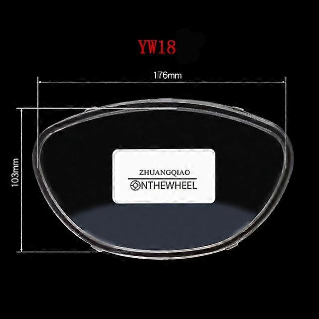 Motorcycle Motocross Moped Speedometer Tachometer Dashboard Instrument Glass Plastic Lens Cover For Scooter ATV E-Scooter