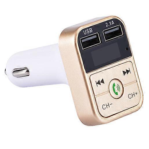 FM Transmitter Bluetooth-compatible Hands Free Car Kit FM Modulator Car Styling MP3 Music Player TF Flash Music 5V 2.1A USB