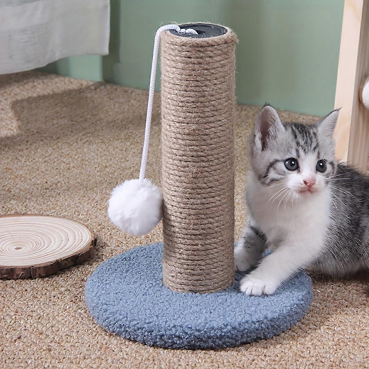Compact & Durable Cat Tree with Sisal Rope: Perfect Combination of Paw Care, Climbing, and Scratching Fun