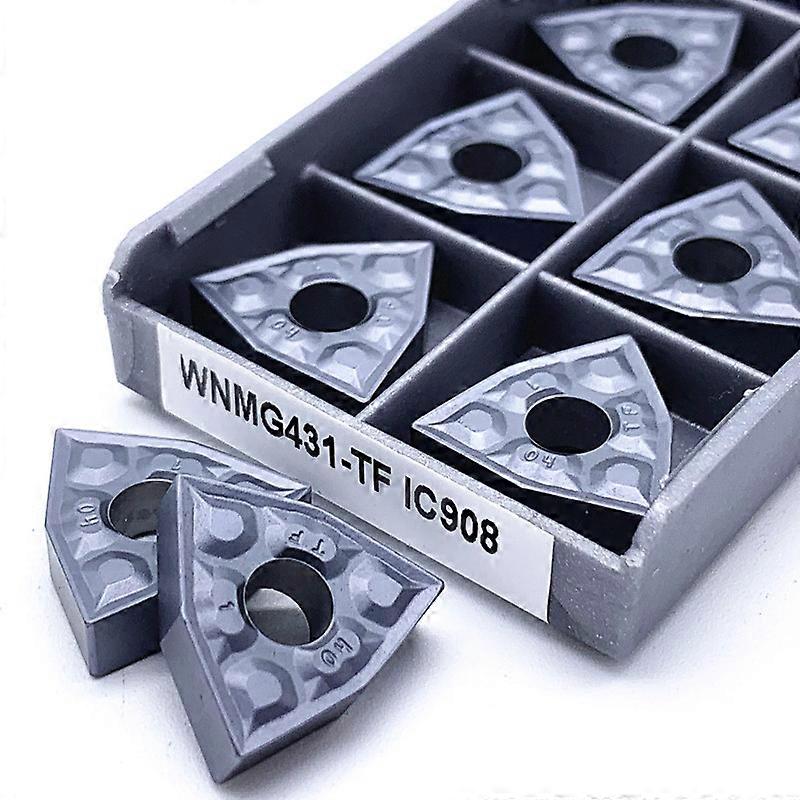 WNMG080404-TF IC907/IC908  External Turning Tools Carbide insert TNMG 160404 Cutting tool turning insert