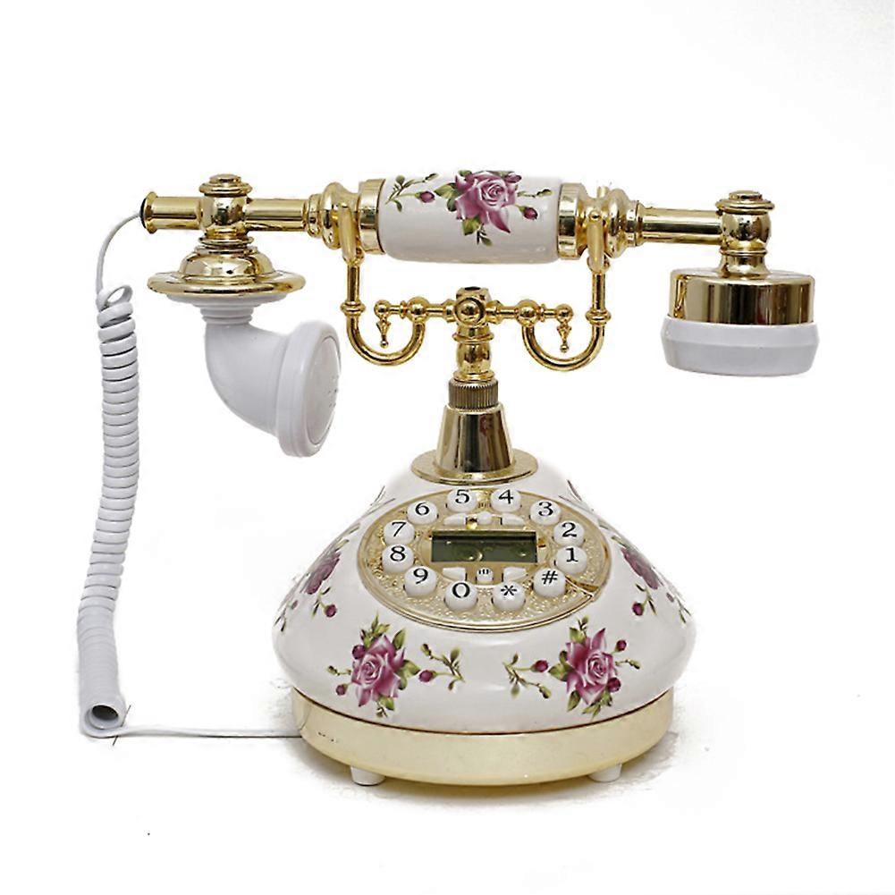Antique Style Rotary Phone Princess French Style Old Fashioned Handset Telephone TC-502