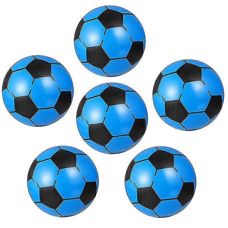 6pcs Inflatable Soccer Balls