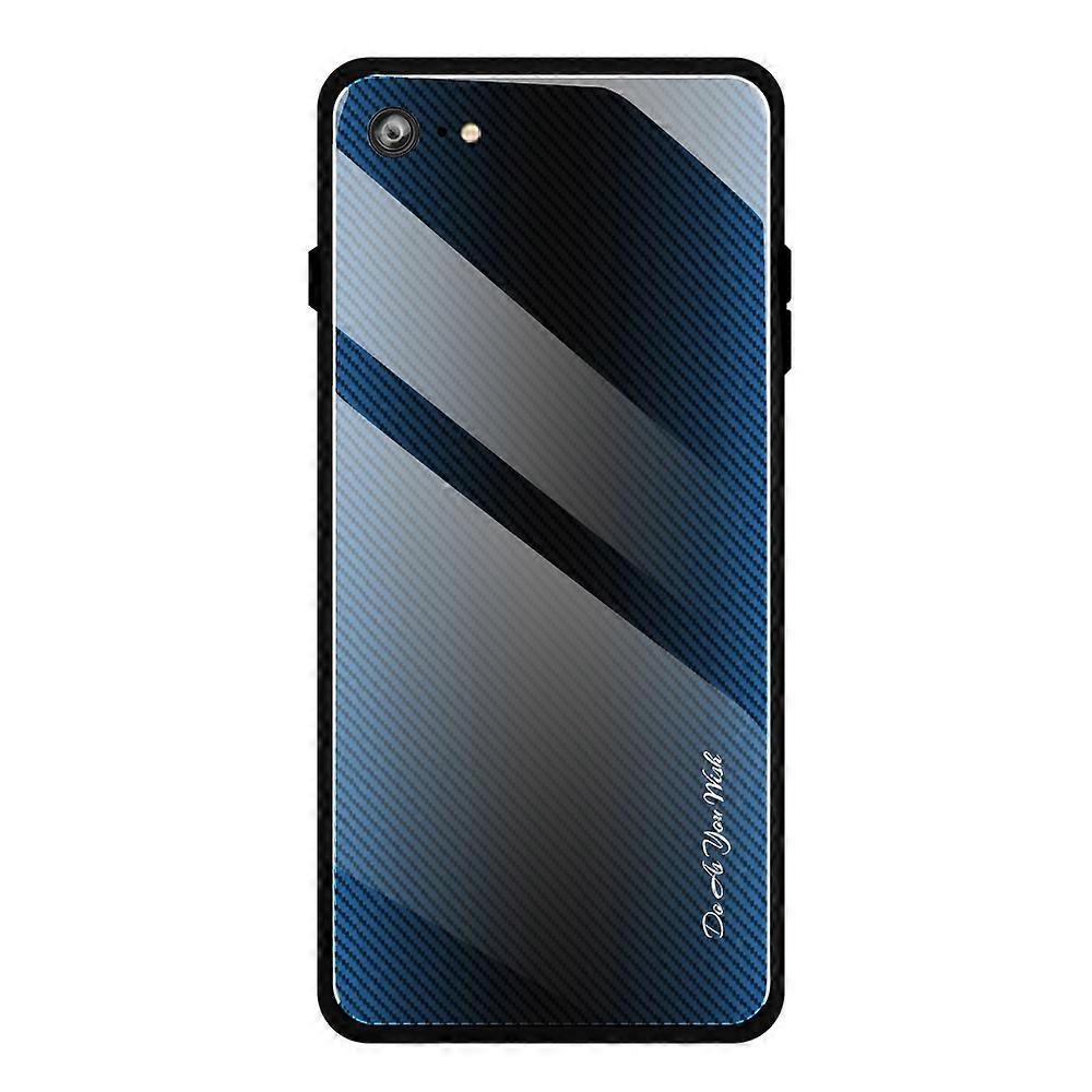 Texture Gradient Glass Protective Case