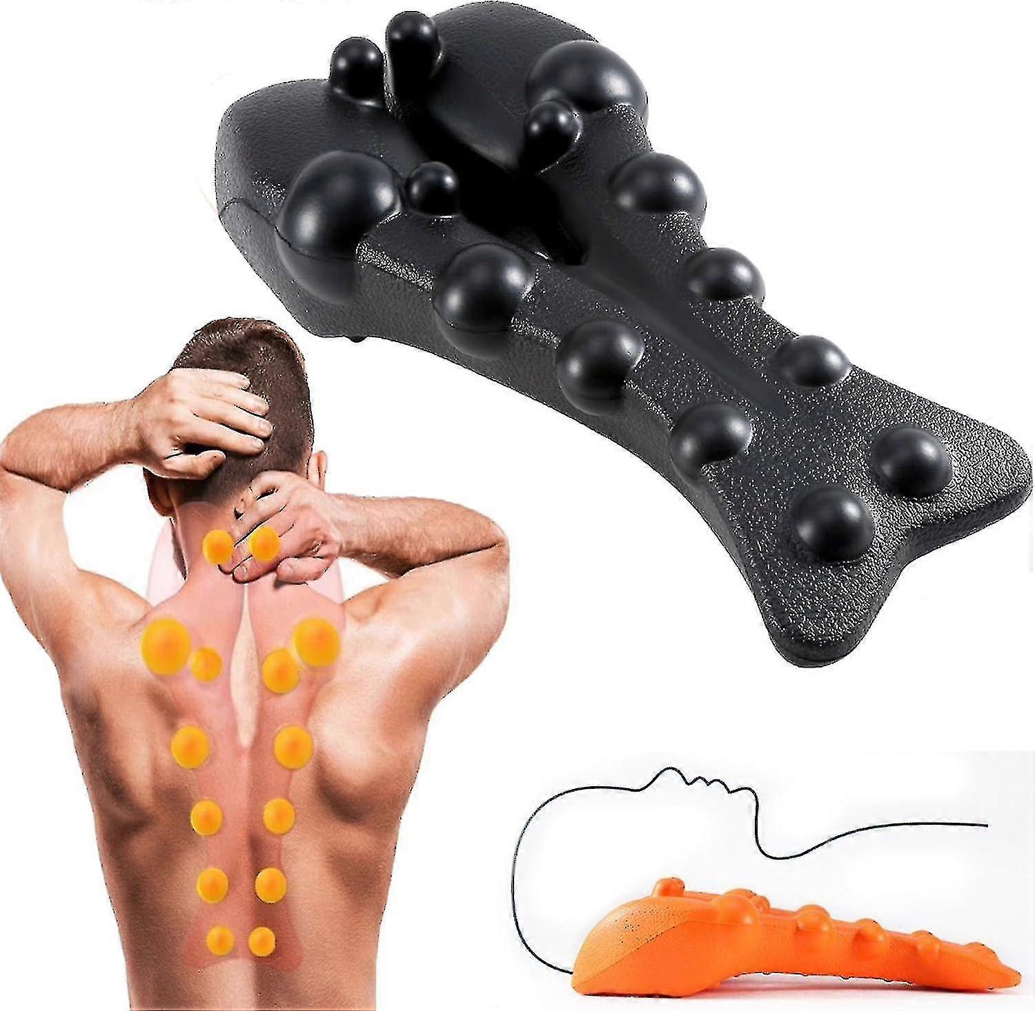 Occipital Release Tool & Trapezius Trigger Point Massager For Neck Shoulder Muscle Pain Relief,100% New