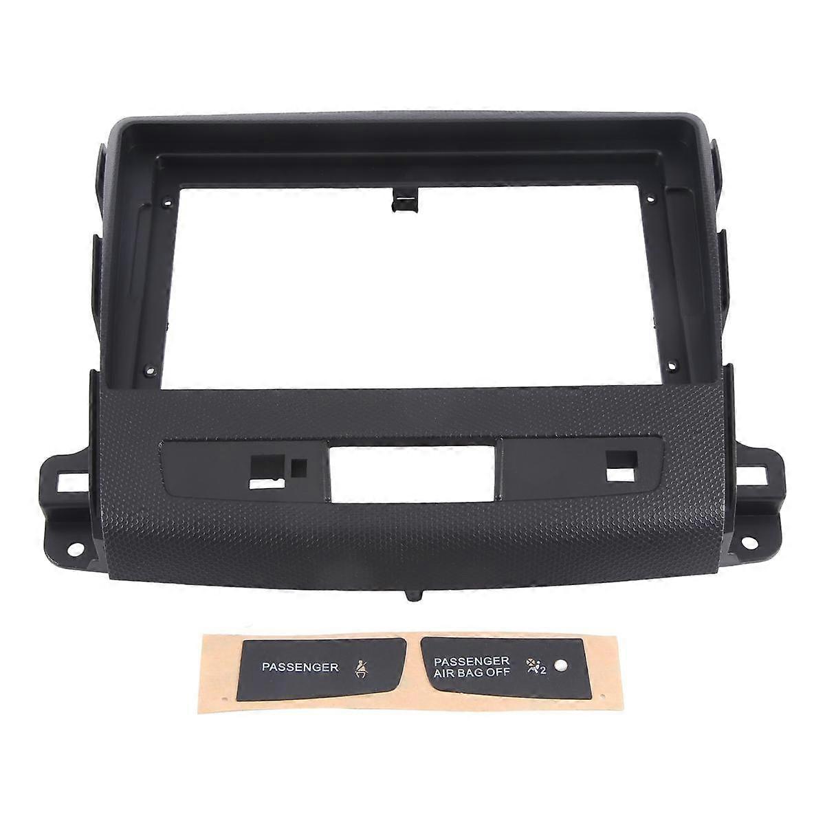 9 Inch Car DVD Frame Audio Dash Trim Kits Facia Panel Radio Player Screen 2 Din for Outlande 2008-2011