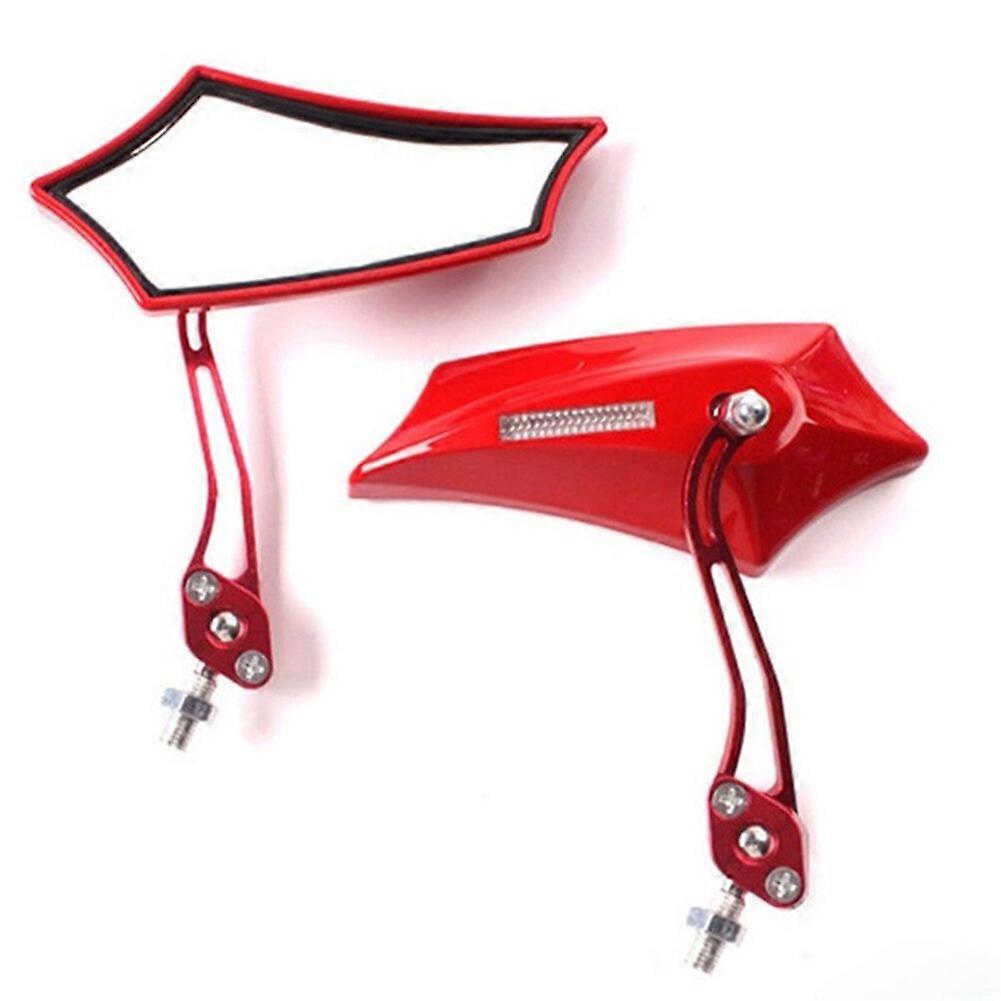 1 Pair Motorcycle Mirror Rear View Side Mirror Bike Adjustable Handle Bar End Side Rearview Mirrors