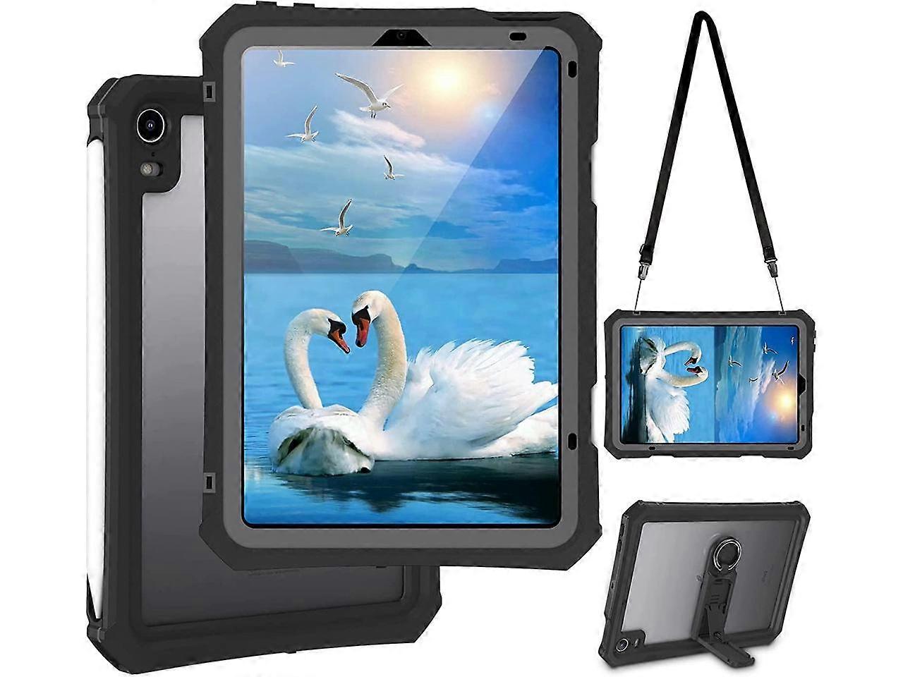 iPad Mini 6 Case - Waterproof Case for iPad Mini 6th Generation 2021 8.3 Inch Shockproof Full Body Protection Tablet Case with Built in Screen Protect