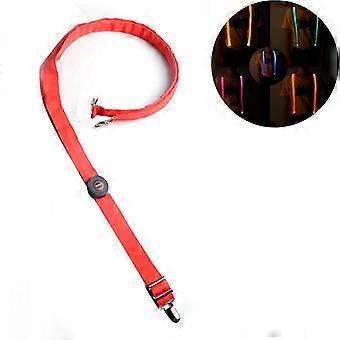 Led Flashing Strap Flashing Chest Lanyard Flashing Suspenders Suspendersred