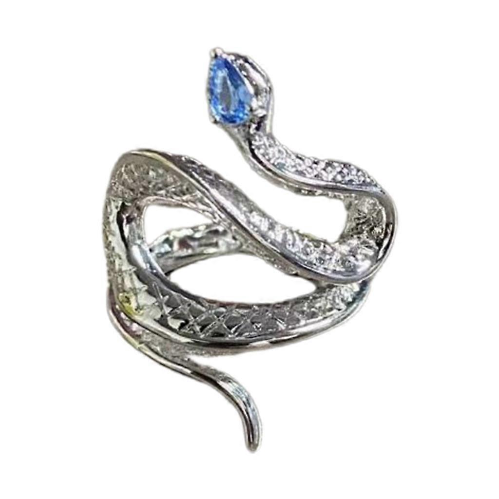 Snake Ring Animal Punk Finger Ring Gotisk Snake Wrap Ring Orm Form