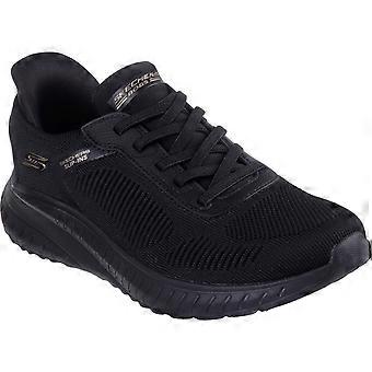 Skechers BOBS Sport Squad Chaos Textile Women's Black Trainers