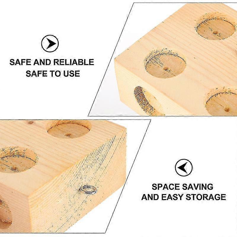 2pcs Student Slopes Wood Oblique Panels Dynamic Static Friction Forces Wood Trolley Mechanics Tool