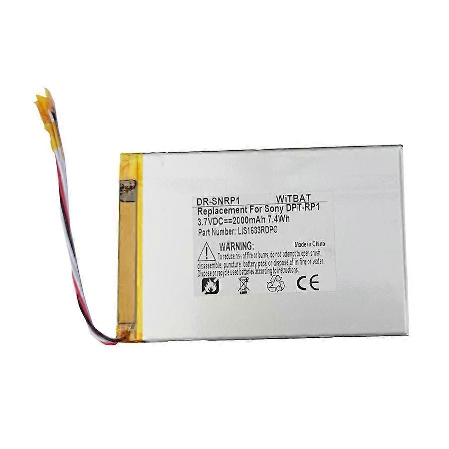 Bereits getestet Anwendbar auf Sony Dpt-Cp1 Dpt-Rp1 E-Reader Akku Lis1633rdpc