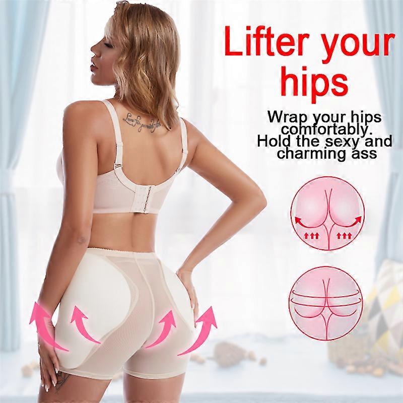 Mutandine Rialzafondo Per Uomo G&F Con Inserti Rimovibili – Imbottito Per Glutei E Fianchi, Invisibile, Nero