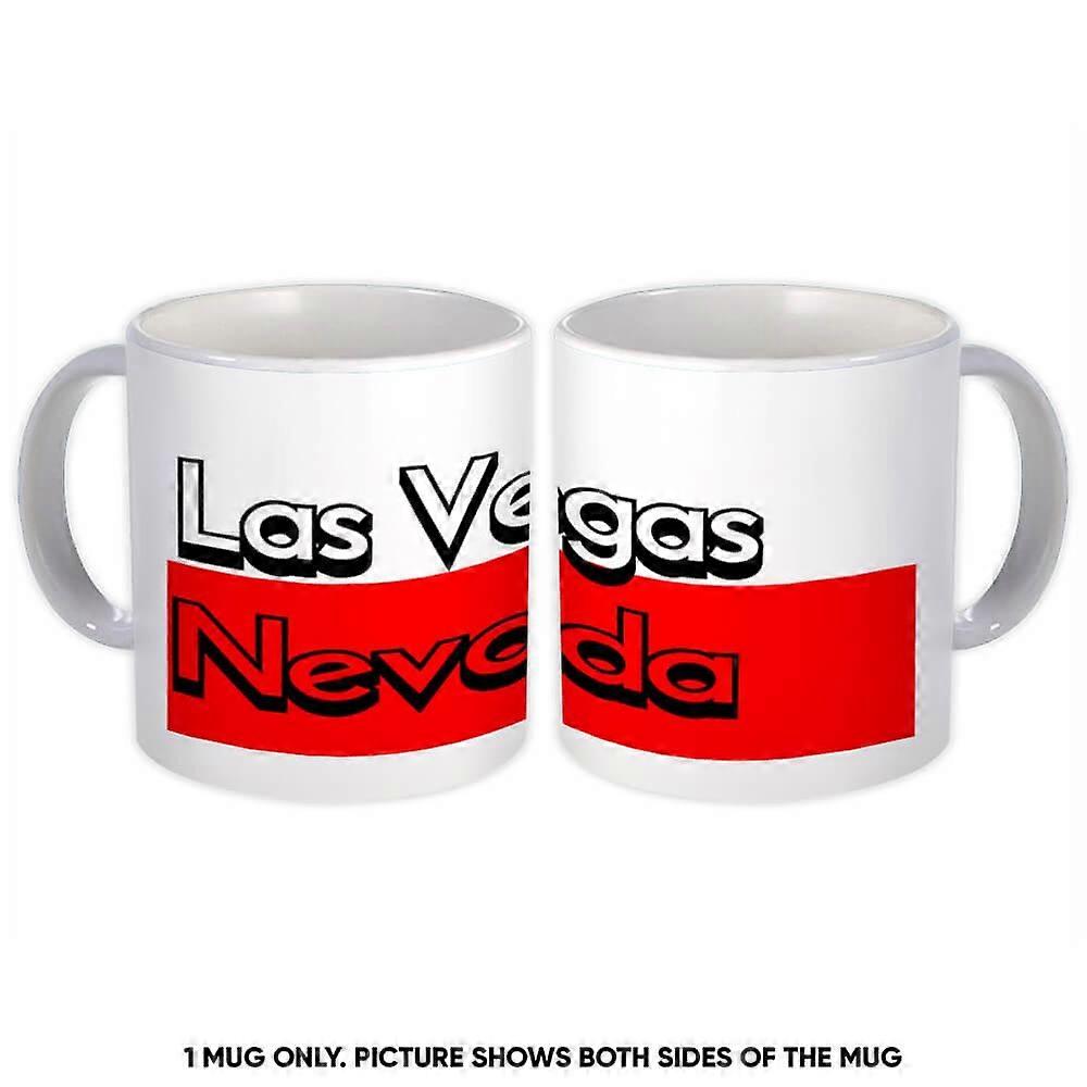 Gift Mug: Las Vegas Nevada Rectangle