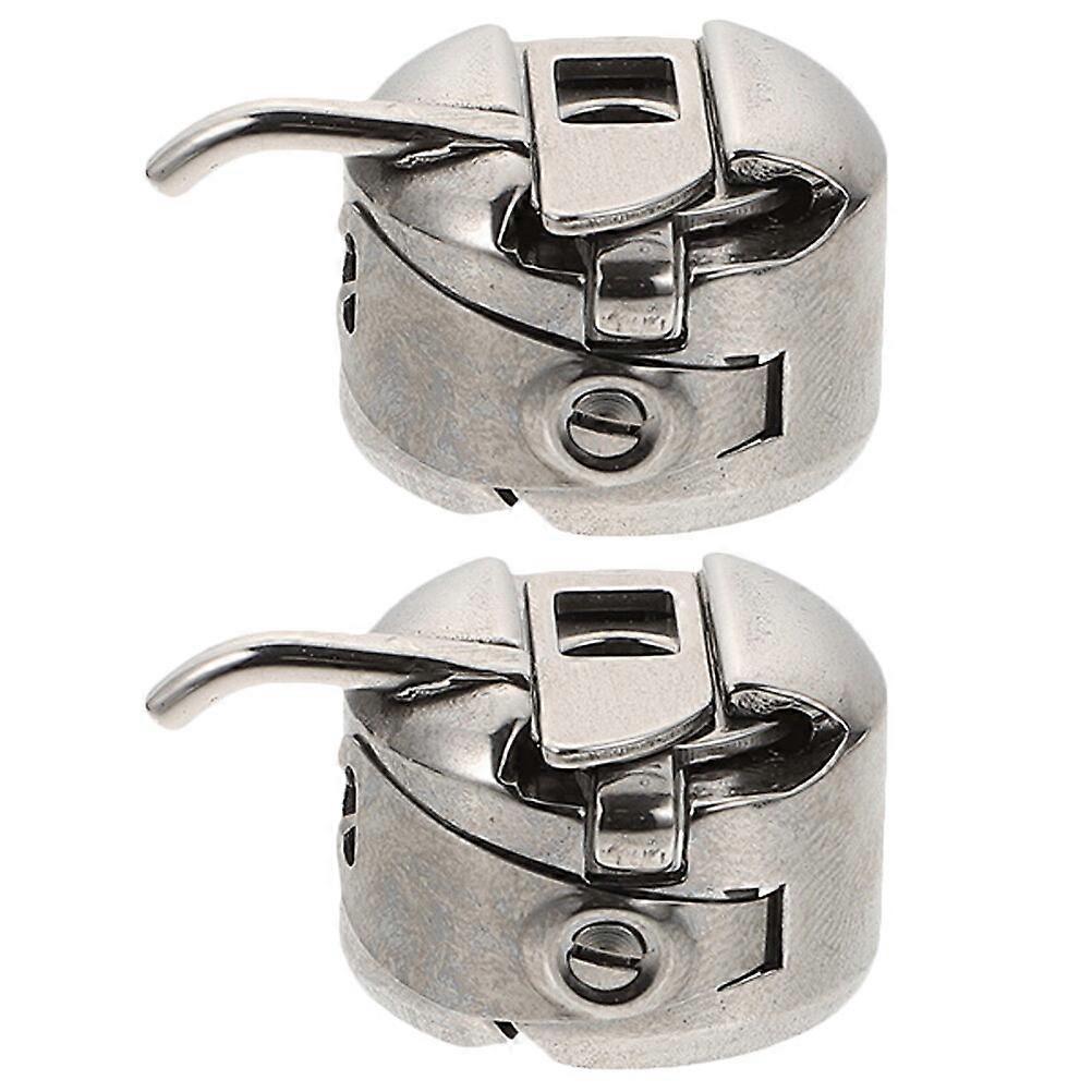 2buc Mașină de cusut industrială Bobbin Case Sewing Bobbin Case Replacement Machine Accesorii pentru mașina de cusut
