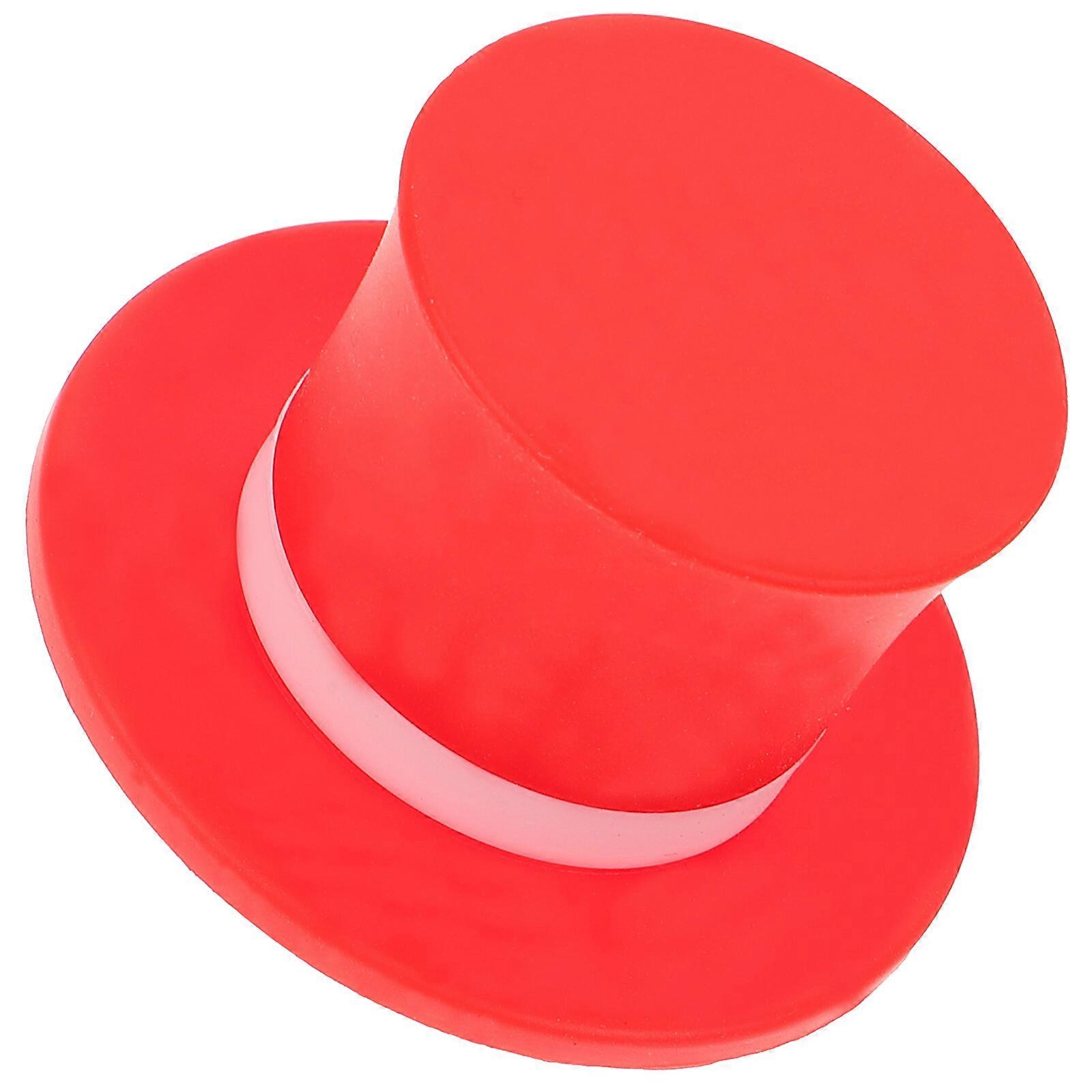 Silicone Bottle Stopper Funny Hat Shaped Bottle Stopper Wine Bottle Saver Champagne Stopper