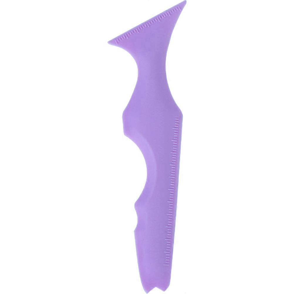 Multi-function Eyeliner Stencil Lipstick Makeup Tool Silicone Mascara Applicator Silicone Eyeliner Aid