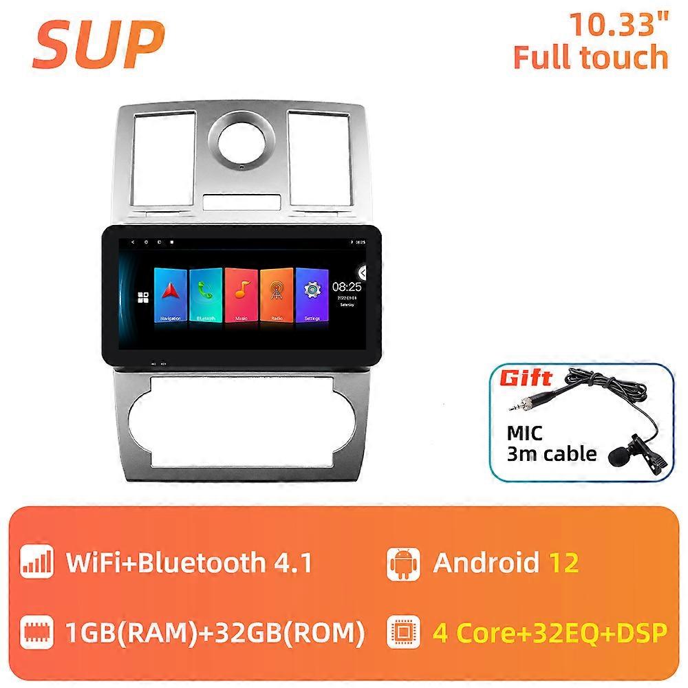 Car Radio Player for Chrysler Aspen 300C 2004-2011 2 Din Android Car Stereo GPS Navigation Head Unit Autoradio Audio Multimedia