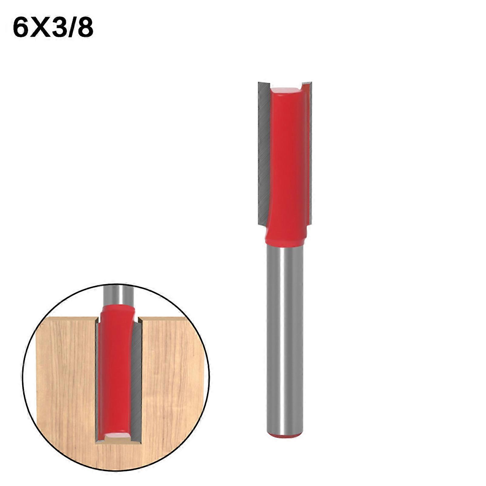 6mm Shank Template Trim Hinge Mortising Router Bit Woodworking Cut Wood Tool JIKAIX