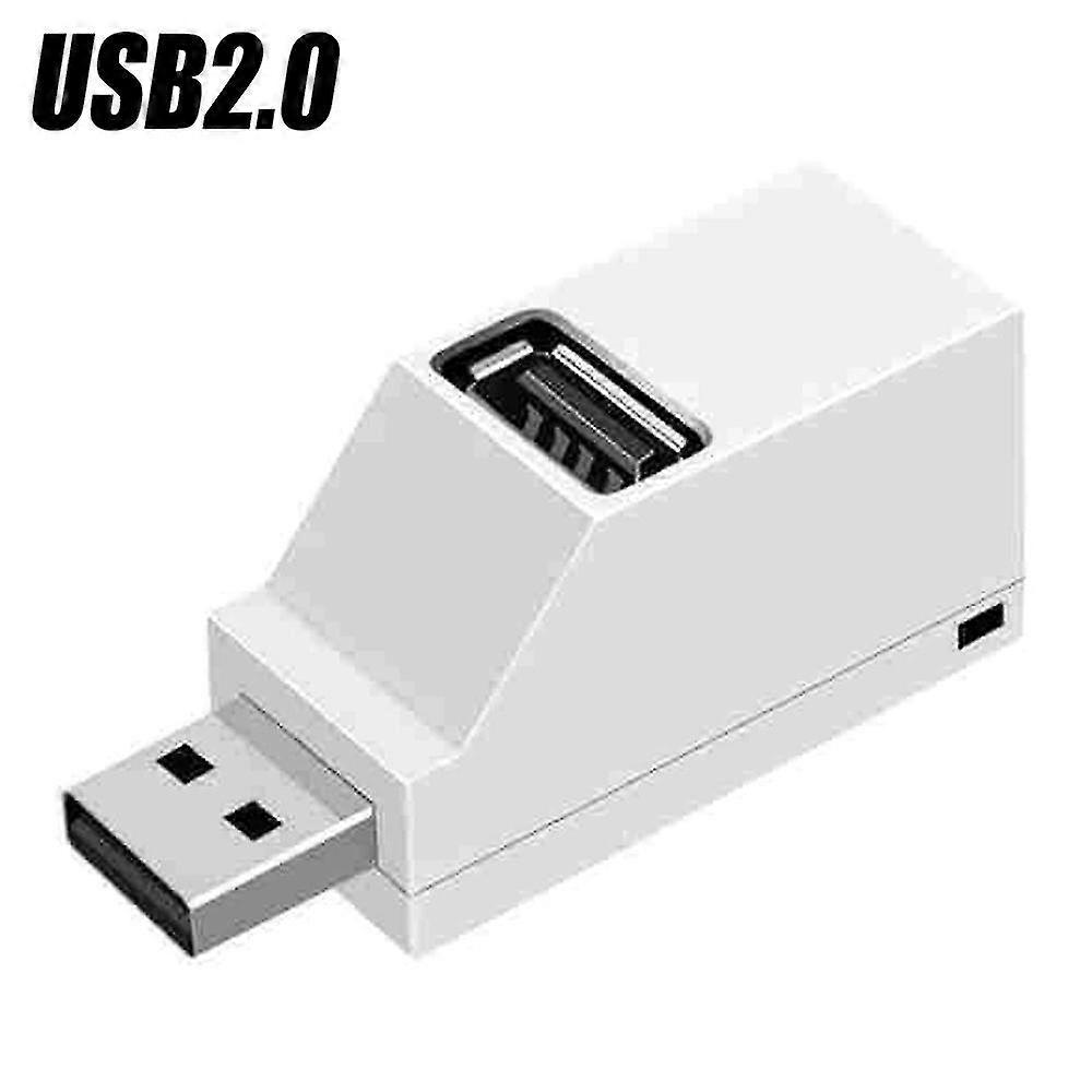 Pc Laptop Macbook 3 Port Usb Hub Mini Splitter Boxes