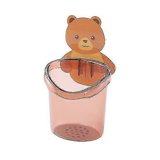 Punch-free Bathroom Wall-mounted Rack, Comb Storage Box Toothpaste Toothbrush Storage Rack