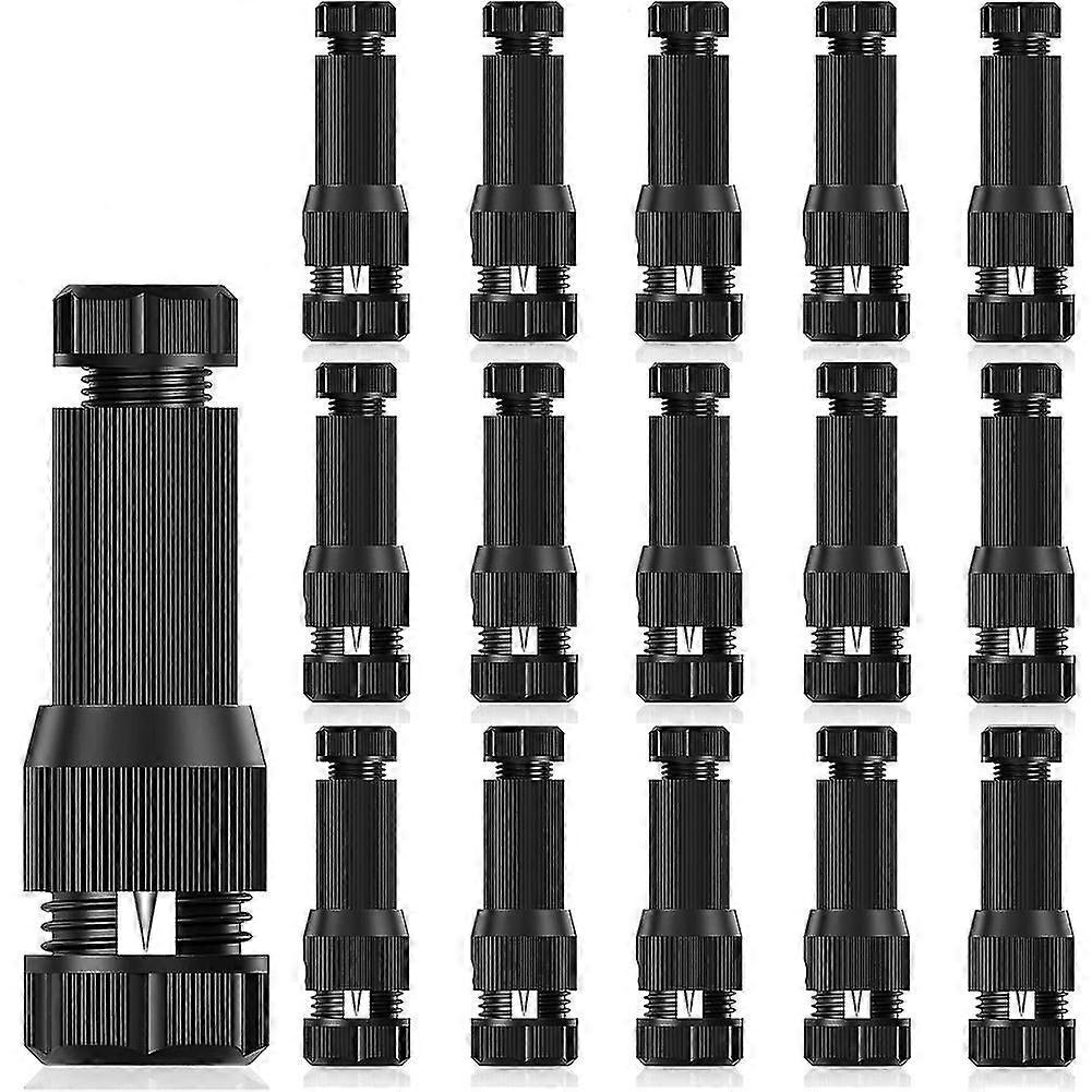 16 Pack Low Voltage Landscape Light Wire Connector Connectors Stripping-Free Connector for Landscap