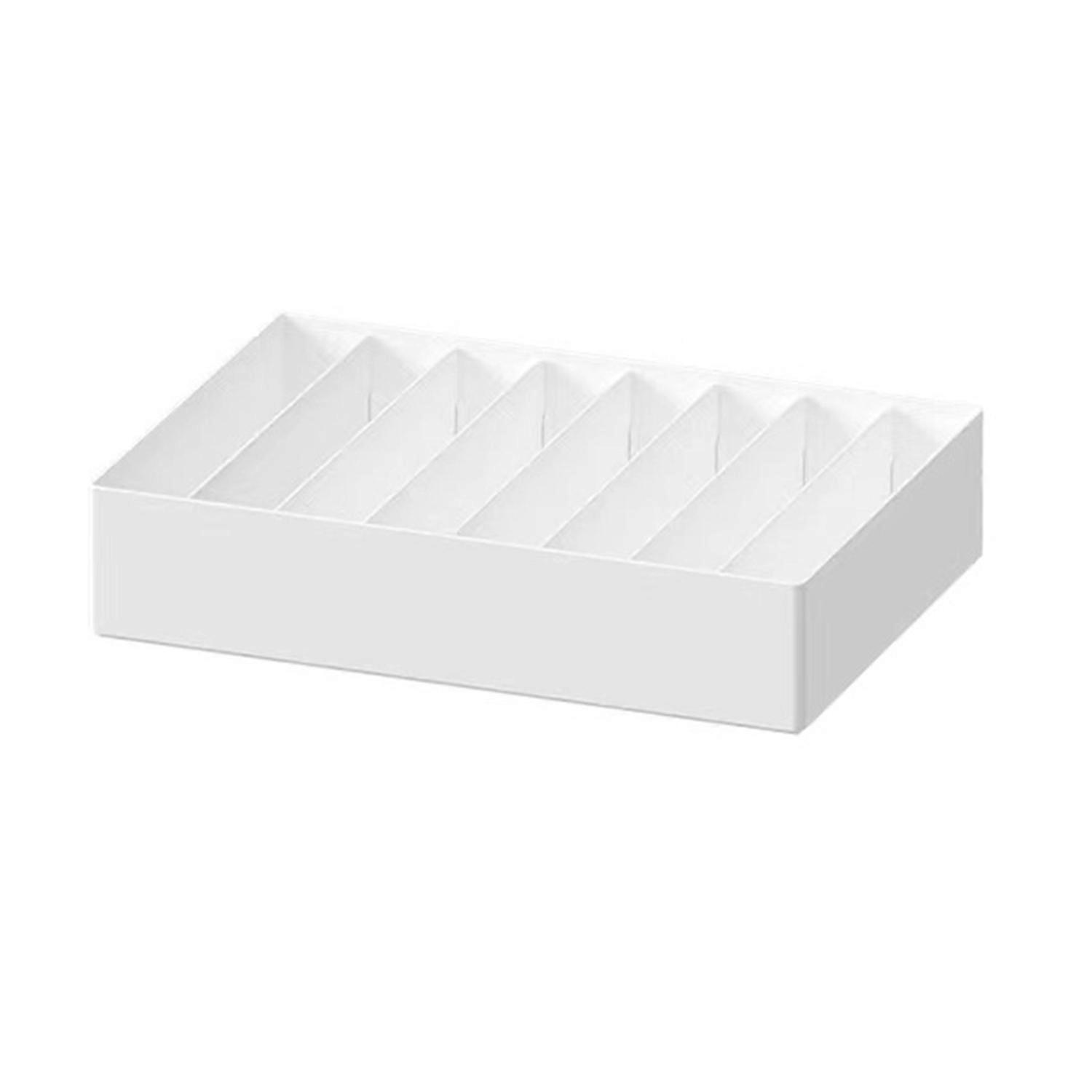 Large Cable Organizer Box with Wire Ties Large Capacity Multi-compartments Stackable Multipurpose