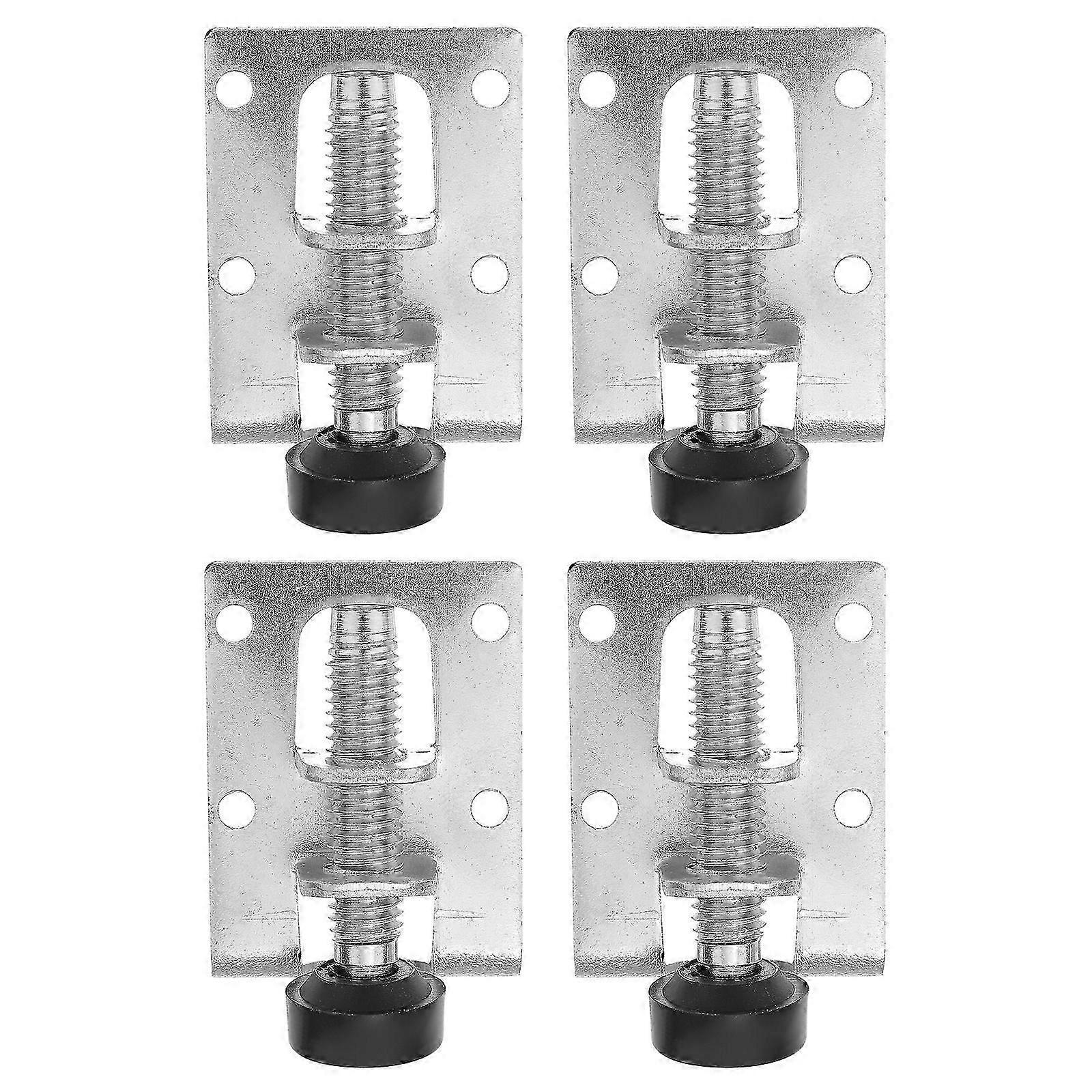 4pcs Adjustable Leveling Feet Heavy Duty Height Adjuster Furniture Leveler Foot