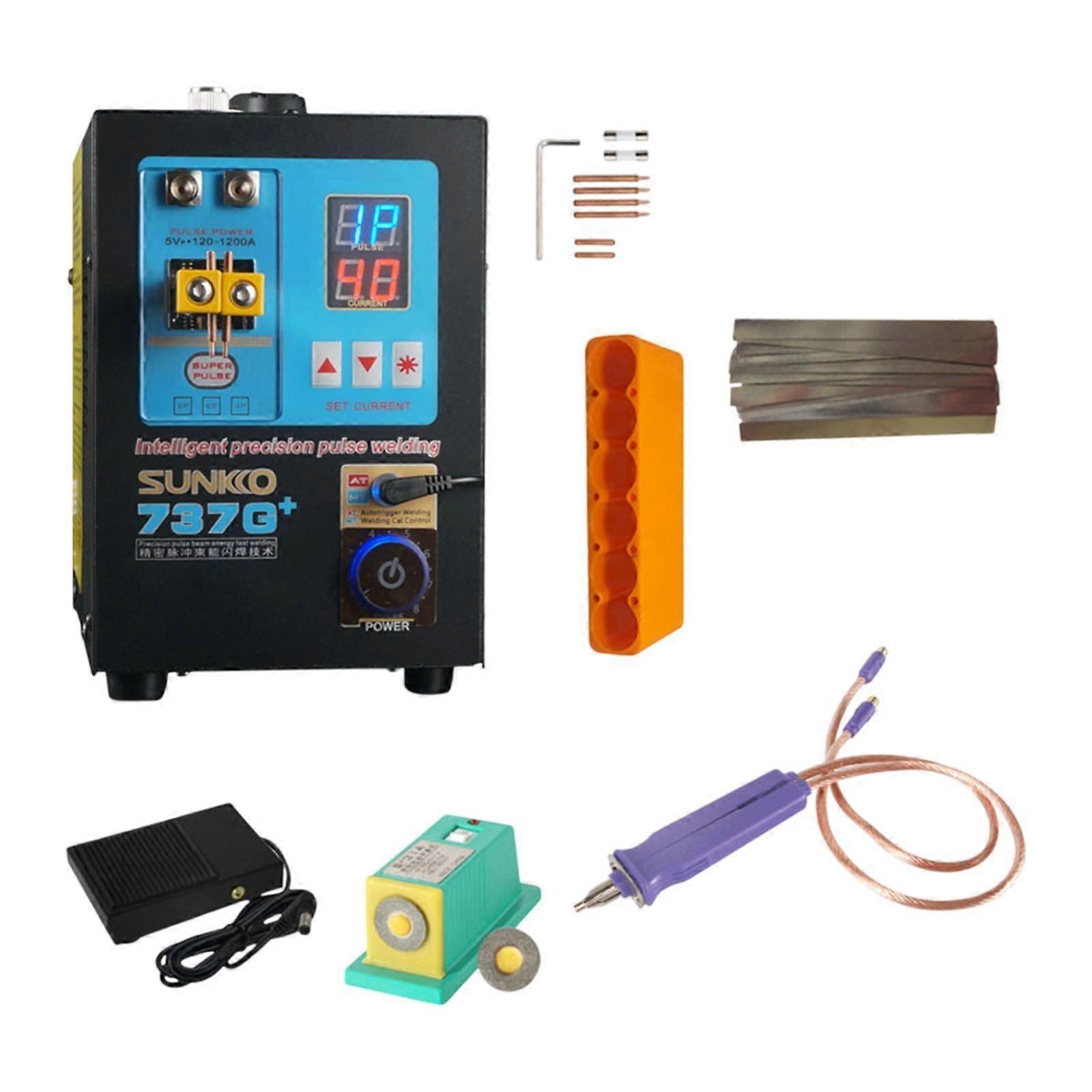 Spot Welder 1.5kW Instantaneous Power Adjustable Welding Current Accessories