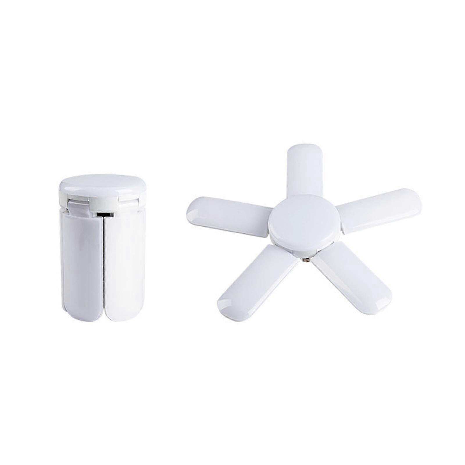 Foldable LED Garage Light, 80W 8000LM E26/E27 Bulb