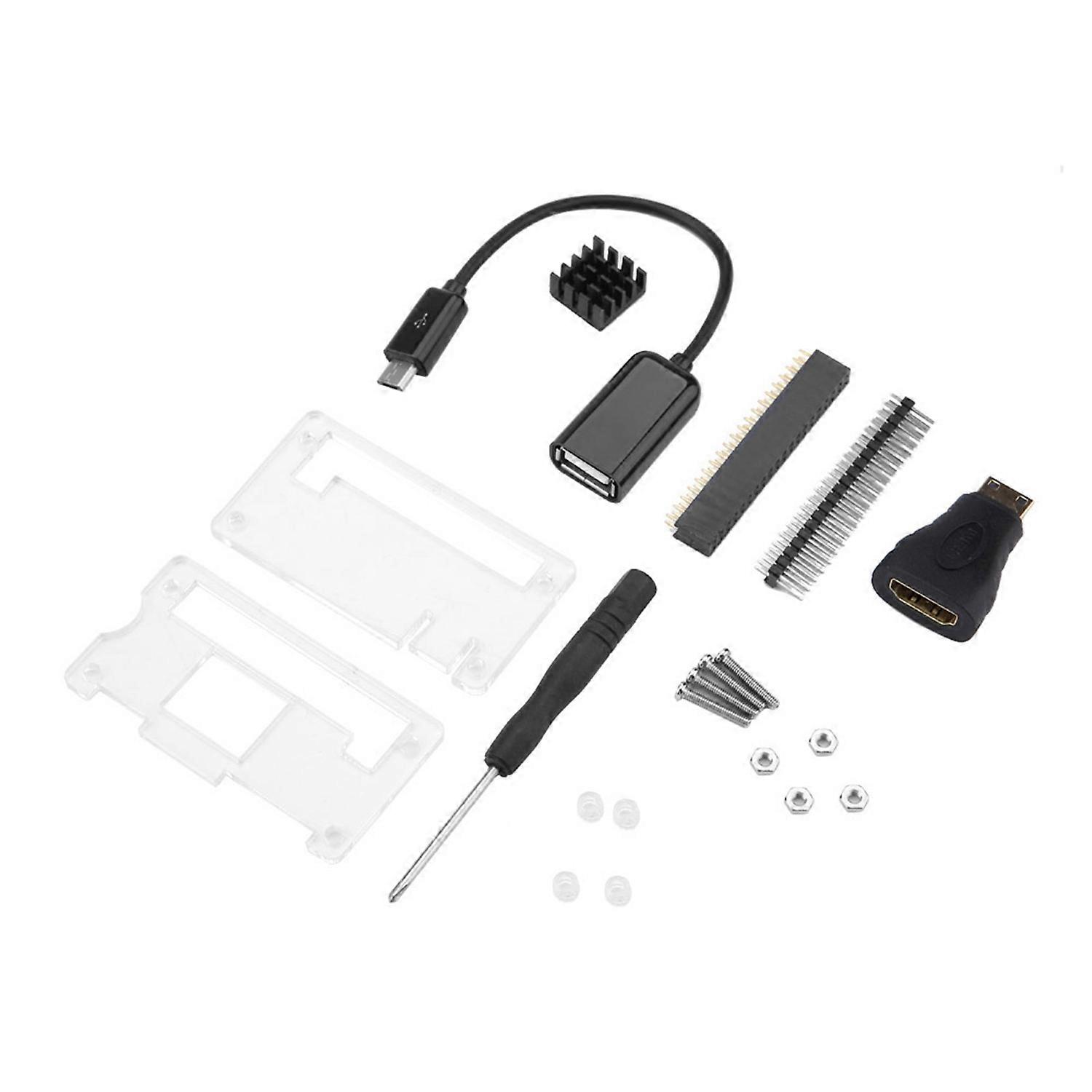 1 Satz X Basic Suite Kit-Zubehör für Raspberry Pi Zero W / Zero