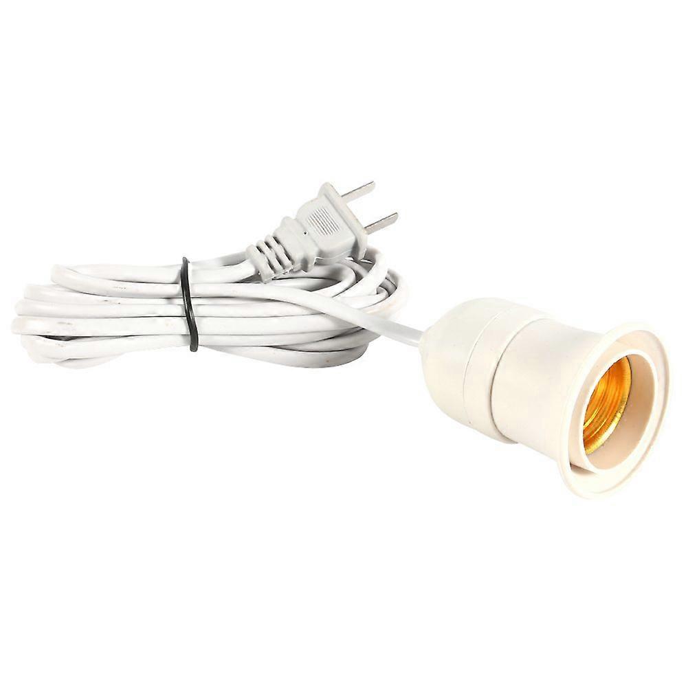E27 Bulb Base Adaptor Switch Cable Lamp Light Socket Holder Converter CN Plug 220V